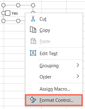 Выберите «Format Control»
