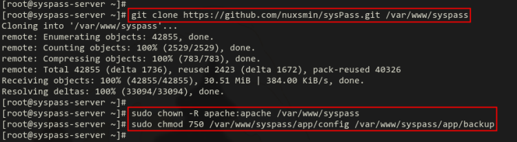 загрузка исходников SysPass