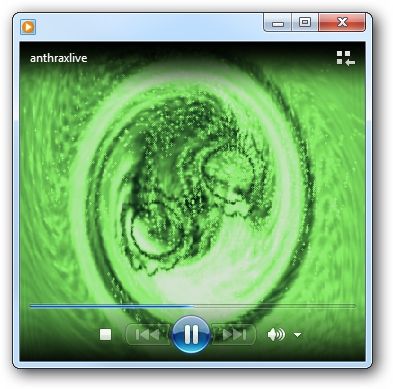 Готовый MP3 в проигрывателе Windows Media Player