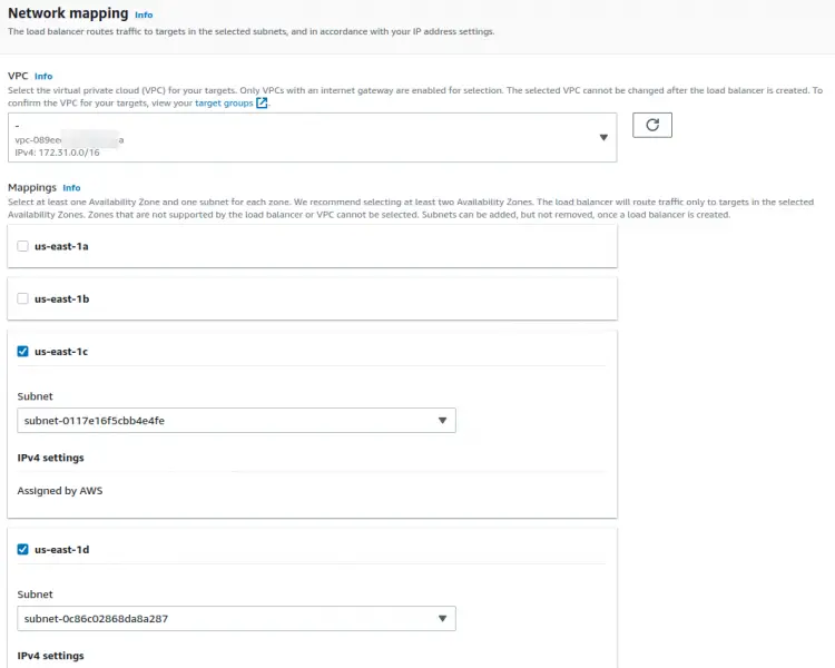 Настройка сетевого отображения