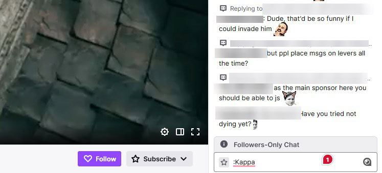 Опции отображения имён пользователей и управления удалёнными сообщениями
