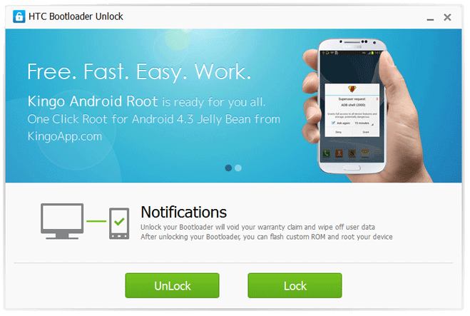 Unlock Bootloader HTC