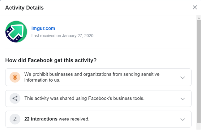Краткое описание деталей активности.