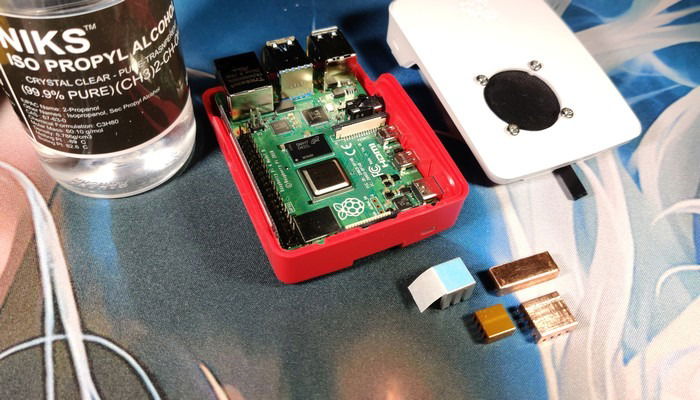 Финальная сборка с вентилятором и радиаторами