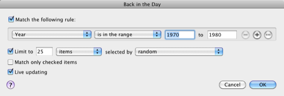 Плейлист по периоду релиза: подбор музыки «Back In The Day»