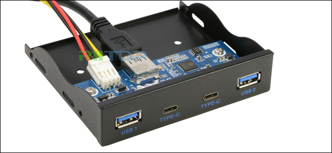 Передняя панель с разъёмами USB устанавливаемая в 3.5 или 5.25-дюймовый отсек корпуса