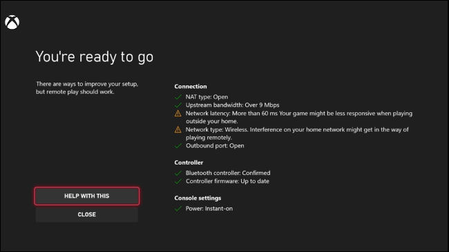 Testing Remote Play on Xbox Series X|S