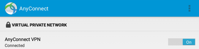 Статус подключения AnyConnect изменился на On — успешное подключение к VPN