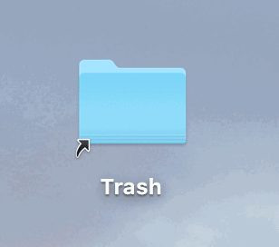 Добавить Корзину на рабочий стол Mac