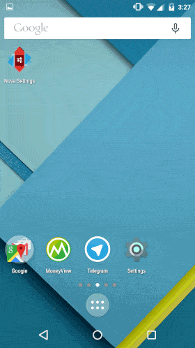 Настройка сетки и отступов рабочего стола