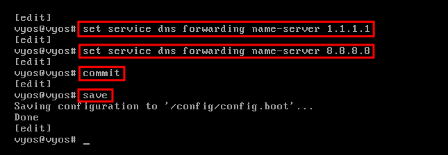 Добавление DNS форвардеров Cloudflare и Google