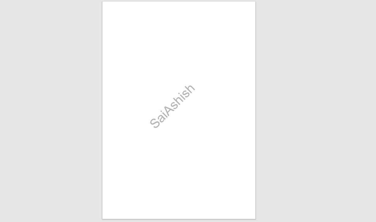 Образец текстового водяного знака