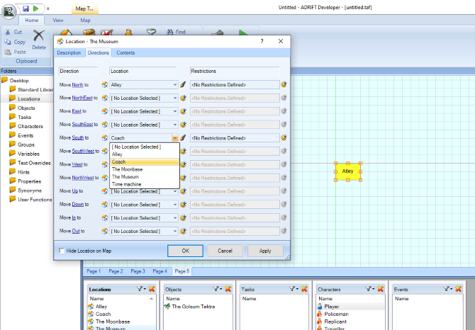 Создавайте собственные текстовые приключения с ADRIFT