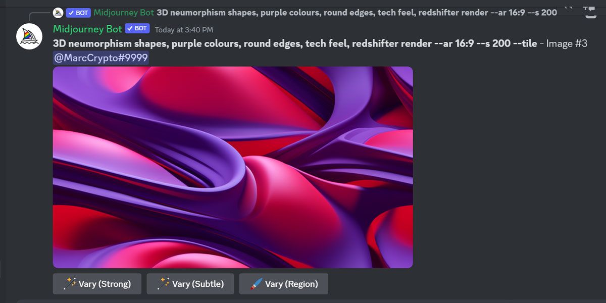 tile параметр в midjourney