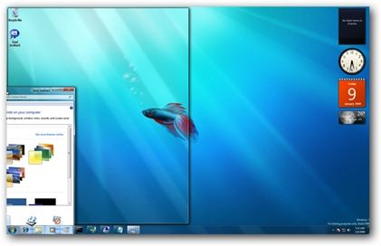 Настройки Aero Snap и другие визуальные функции Windows