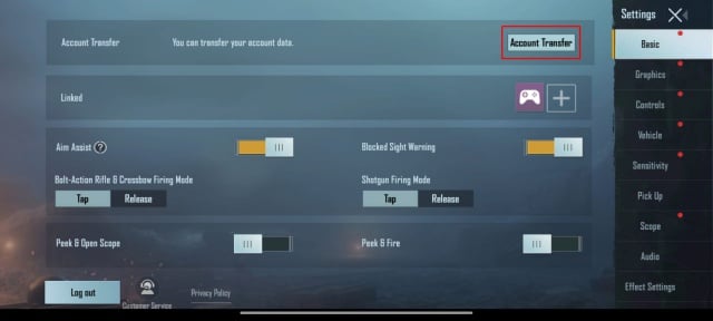 Transfer PUBG Mobile Data to Battlegrounds Mobile India