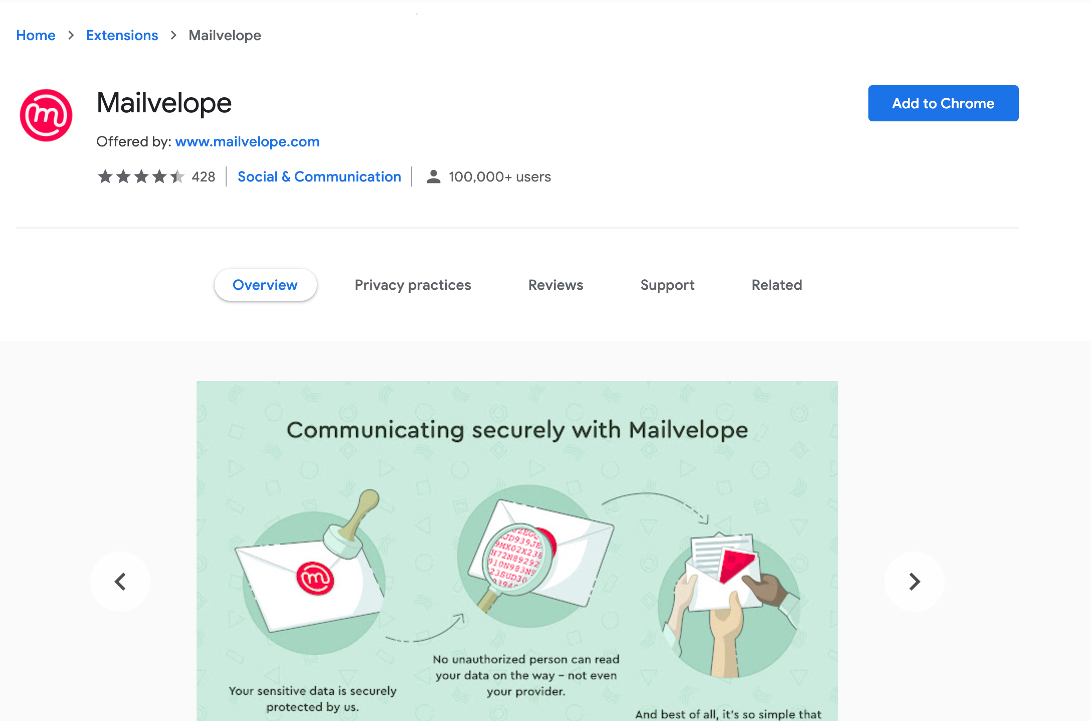 Mailvelope для шифрования Yahoo Mail