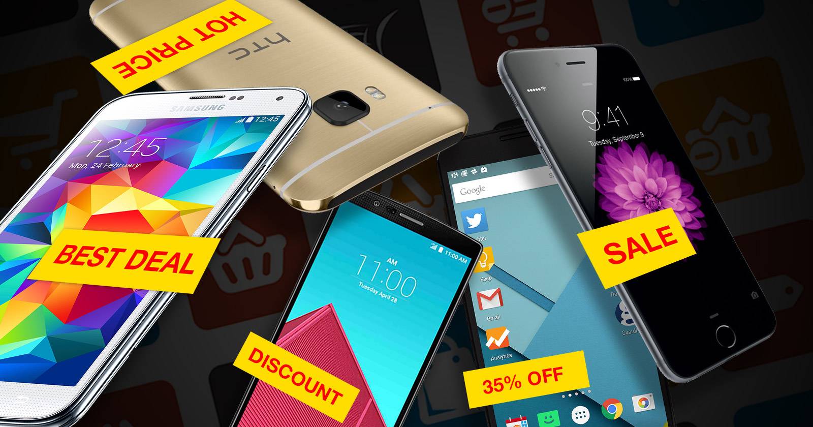 Лучшие предложения на новые смартфоны