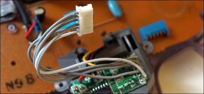 Шестиконтактный разъём шлейфа контроллера — ориентация плоской стороны вниз