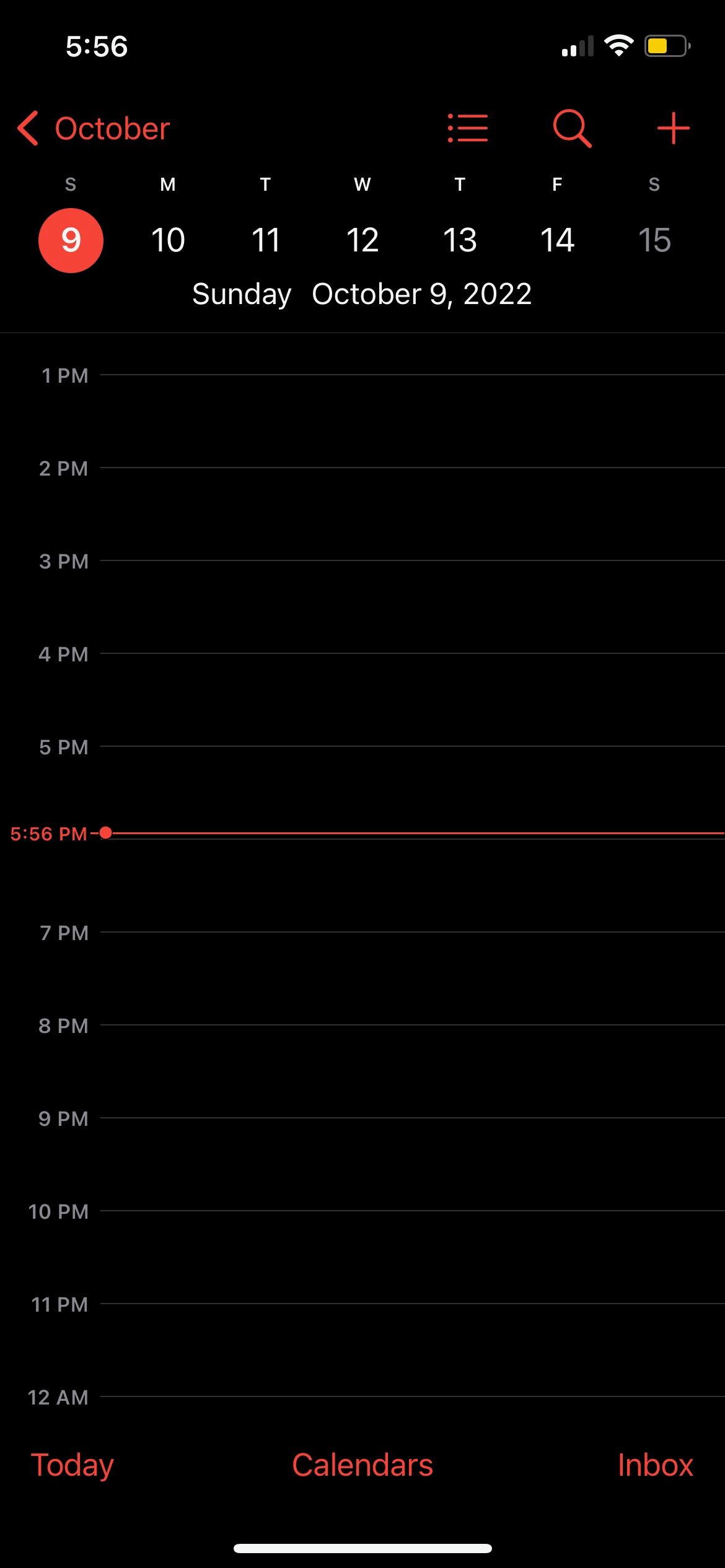 Daily View Calendar iPhone