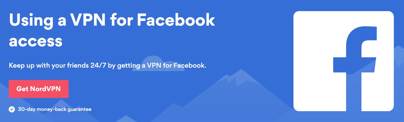 Подключение через NordVPN для доступа к Facebook