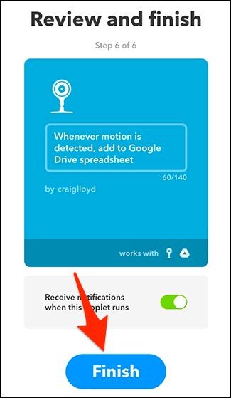 Завершение создания апплета и его обзор