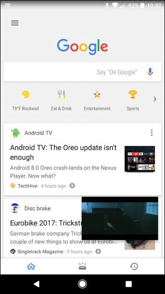 Плавающее окно PiP на рабочем столе Android