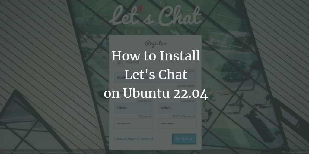 Let's Chat на Ubuntu 22.04 с Nginx — руководство
