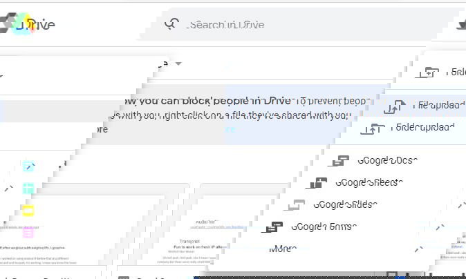 Загрузка нескольких файлов в Google Drive для автоматической конвертации.