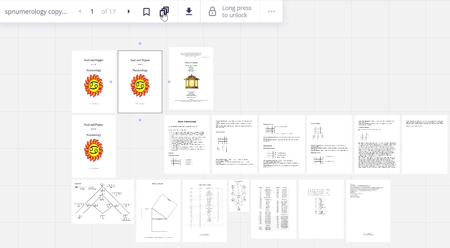 Опция извлечения страниц из документа в Miro