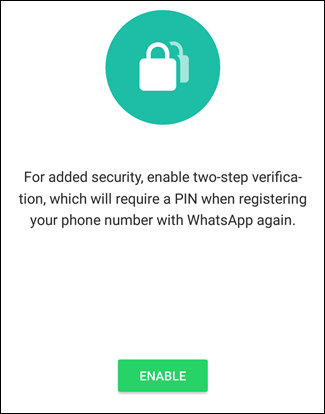 Настройка двухэтапной проверки после сброса