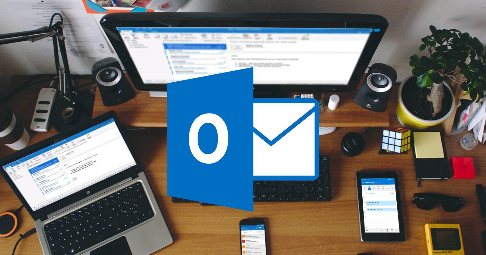 Интерфейс Outlook на разных платформах