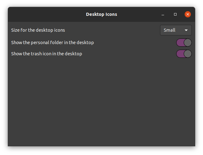 (4) Disable Home and Trash Options