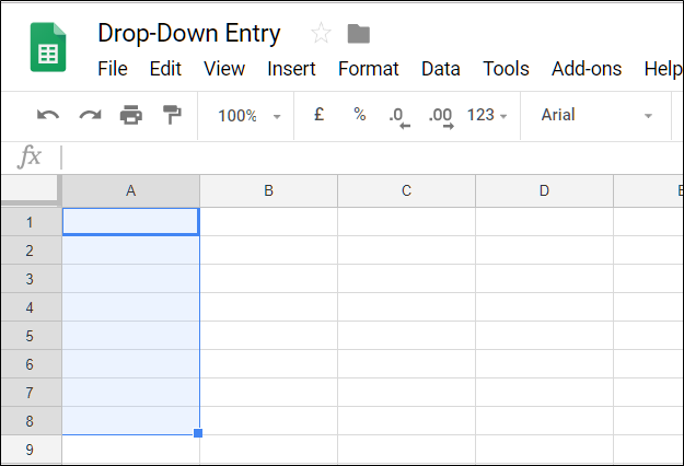 Выделение ячеек для проверки данных