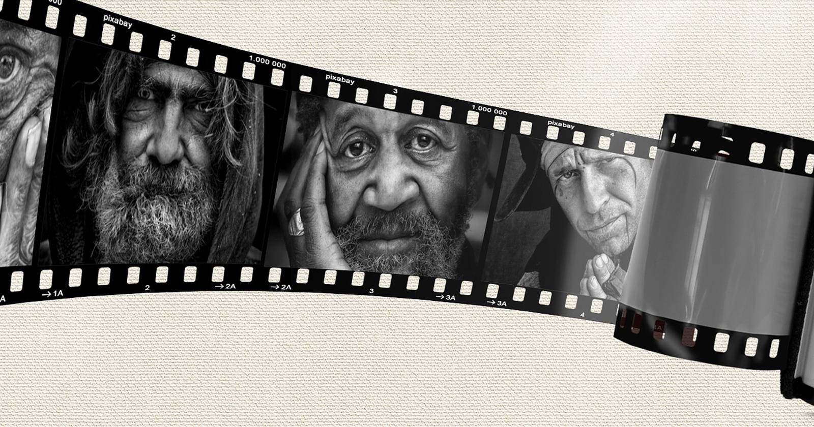 Киноплёнка в Photoshop — пошагово