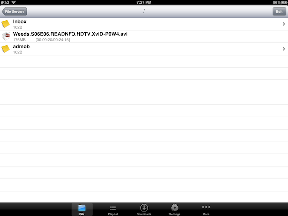 Организация плейлистов и папок в OPlayer на iPad