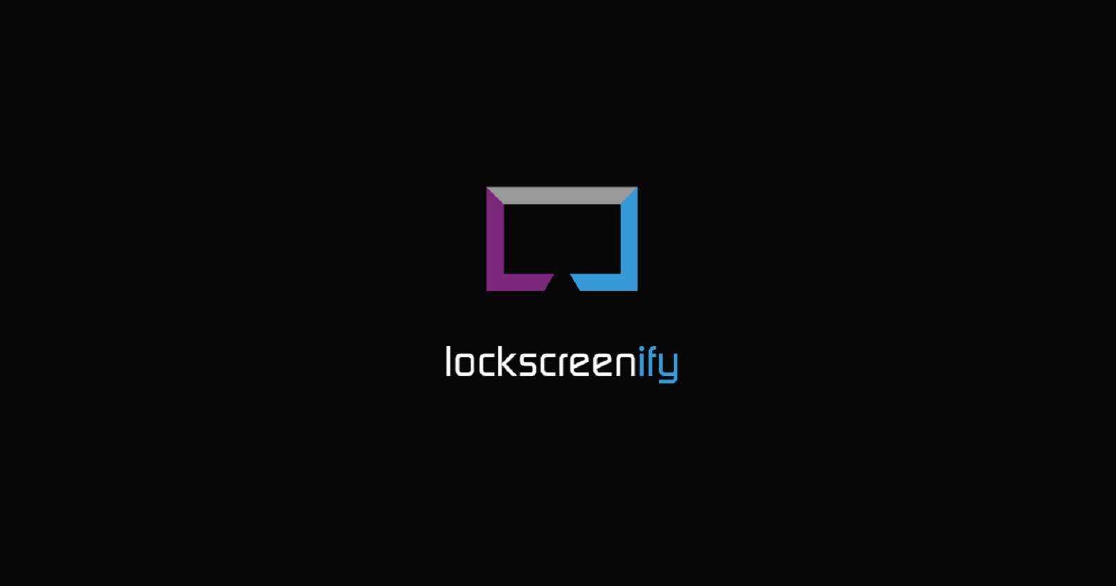 Показ интерфейса Lockscreenify на Windows 8