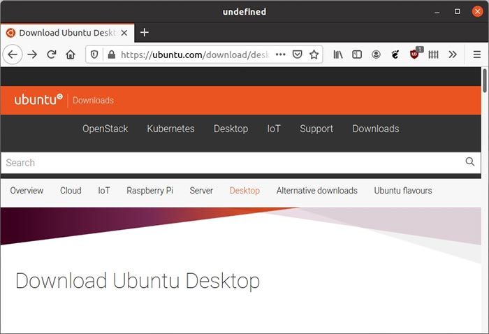 Список зеркал для загрузки Ubuntu ISO