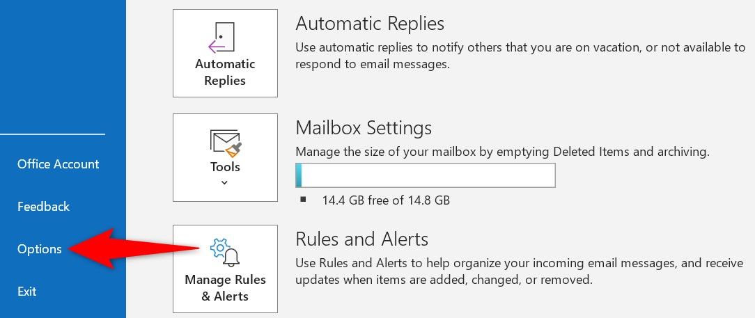 Выделена опция