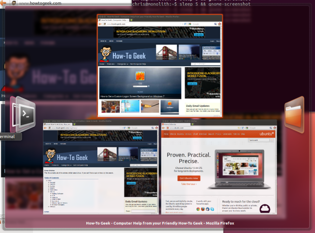 Выбор окна внутри группы приложений с помощью Alt-