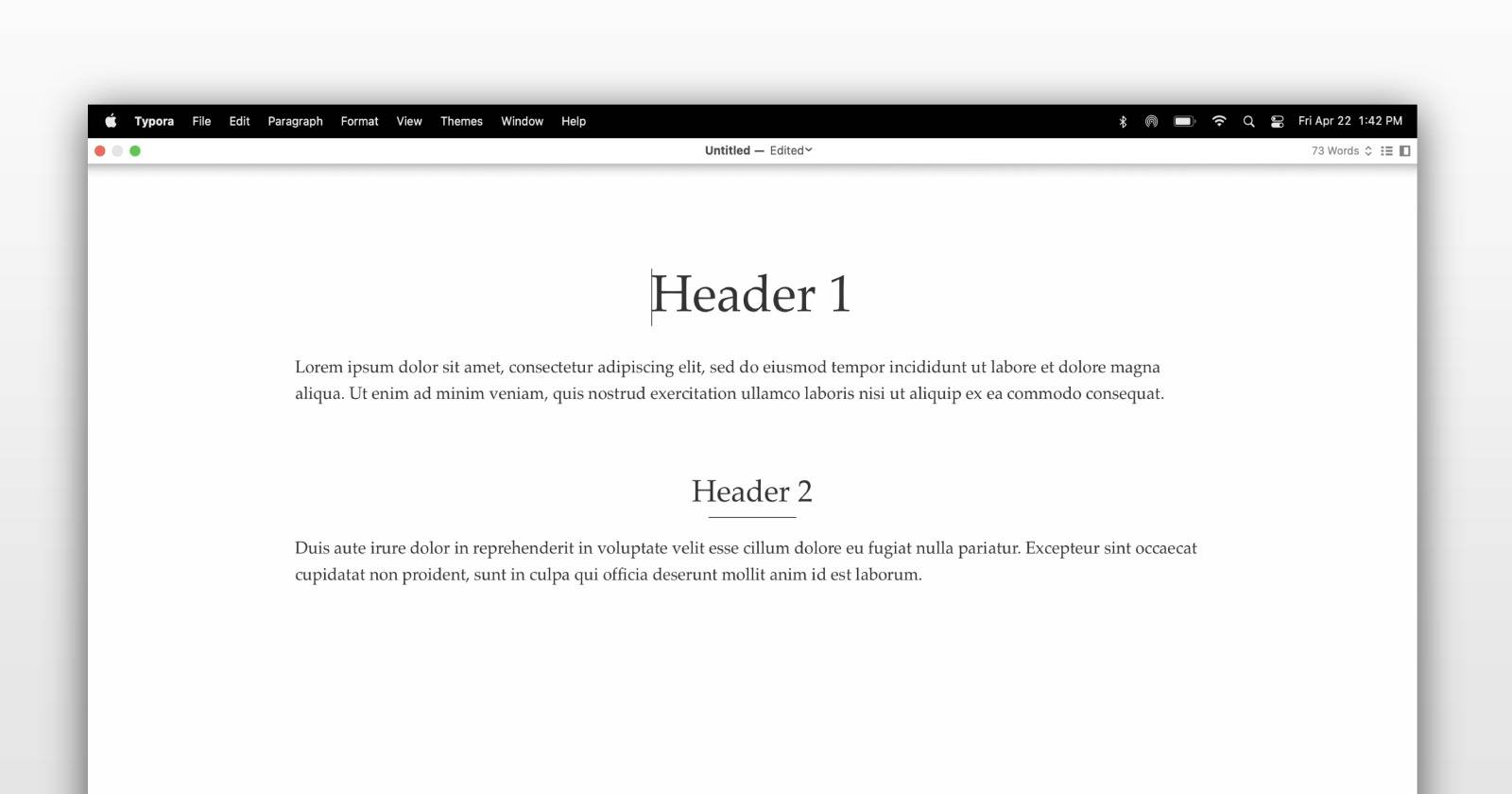 Стоит ли менять тему в Typora?