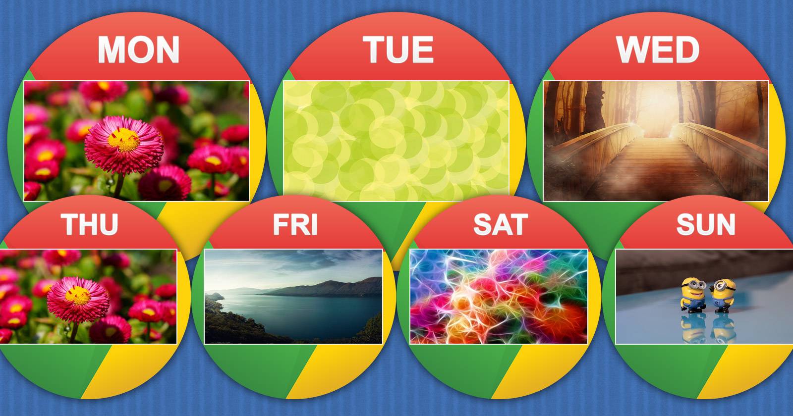 Автоматические обои Bing для Chromebook