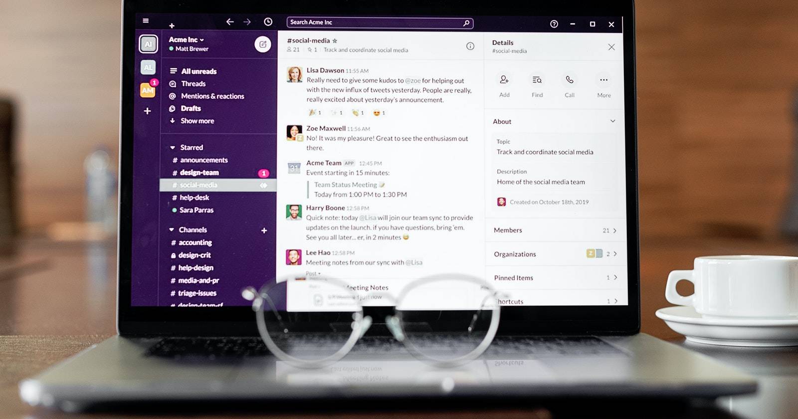 Как покинуть workspace в Slack — пошагово