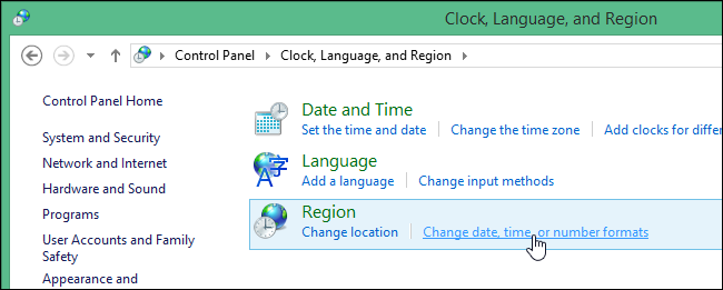 Переход к изменению форматов даты