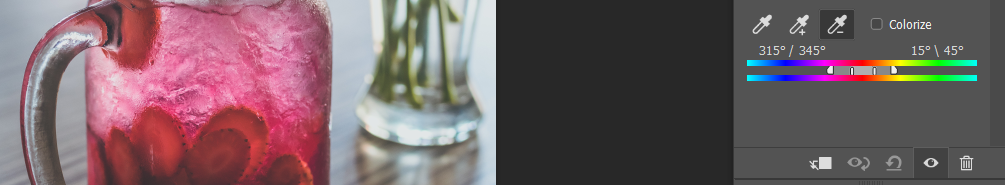 Выберите минус-пипетку и кликните по тёмным оттенкам