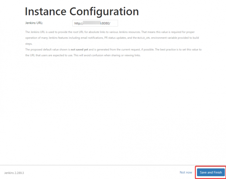 Кнопка Start using Jenkins