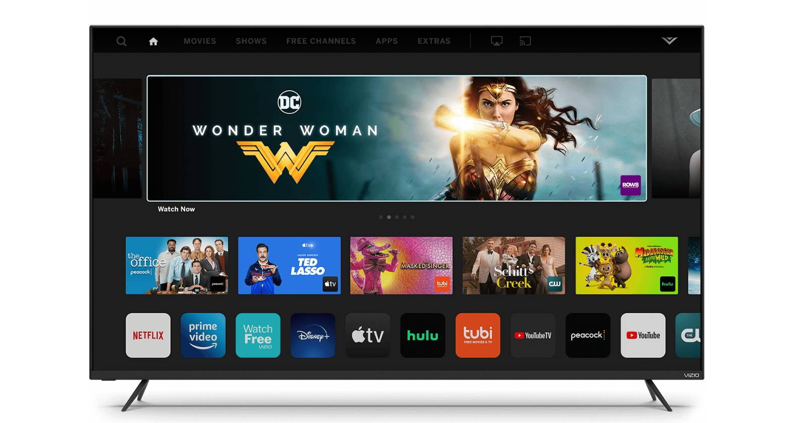 Как добавить приложения на телевизор VIZIO — пульт и экран телевизора