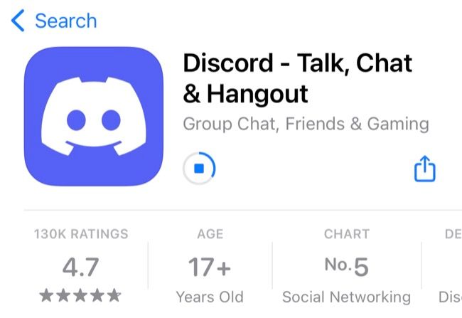 Загрузка клиента Discord на компьютере.