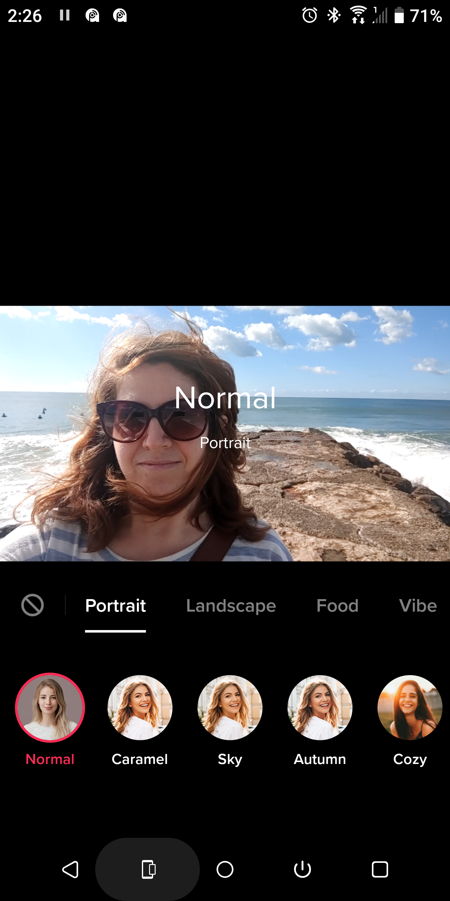 портрет без фильтра