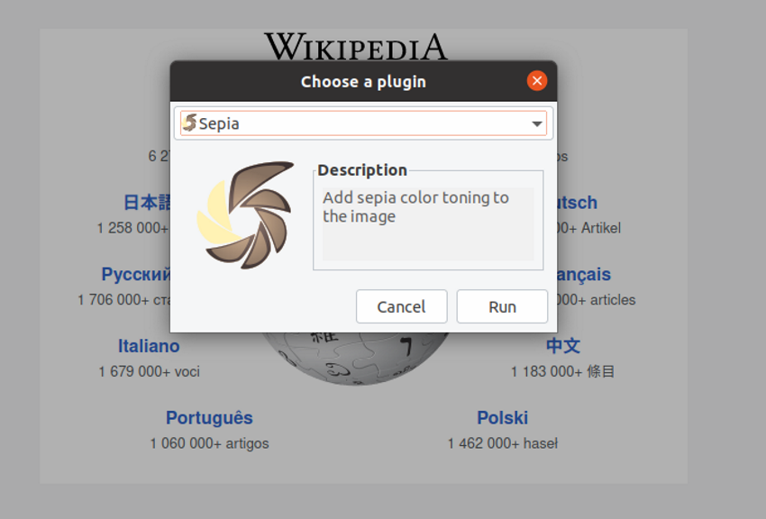 Shutter Select Plugin